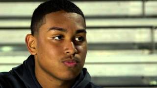 VIDEO Dwyer HS QB Todd Centeio talks about the recruiting process [upl. by Icrad345]