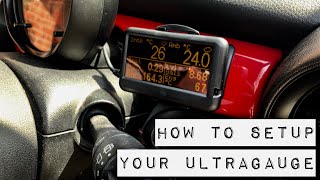 How to setup your Ultraguage EM Plus OBD II Code Scan Tool amp MultiGauge Instructions [upl. by Nomzaj]