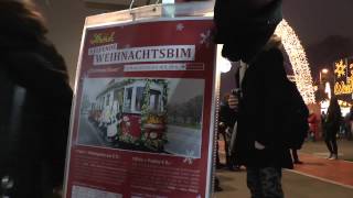 Die Weihnachtsbim von Wien  Diese Strassenbahn ist Anders Christmas Vienna [upl. by Bigot]