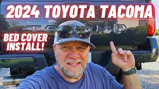 2024 Toyota Tacoma Bed Cover Install [upl. by Ecaroh973]