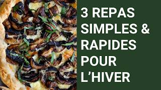 3 recette d’hivers simples rapides et réconfortantes à tester durgence [upl. by Animlehliw758]