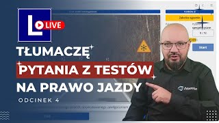 Tłumaczę pytania z testów na prawo jazdy  odc 4 [upl. by Morocco]