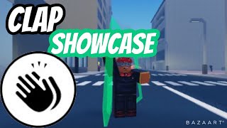 CLAP SHOWCASE ROJUTSU BLOX [upl. by Wildee]