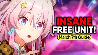 HOW IS SHE FREE March 7th Hunt Guide  Relics Best Build Teams [upl. by Greenwald]