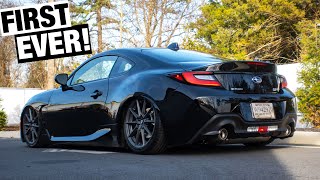 My 2022 Subaru BRZ gets BAGGED [upl. by Tonnie]