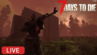 Day 14 Horde Night  7 Days To Die 10 [upl. by Yodlem]