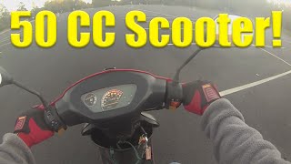 How to drive a 50cc moped [upl. by Nifares191]