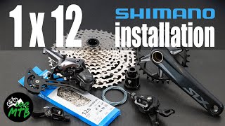 1 x 12 Speed Shimano Upgrade 🔥 Installation HowTo 🔥 Commencal META HT MTB Hardtail 1x12 [upl. by Aihsas]