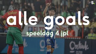 Bekijk alle goals van speeldag 4 in de Jupiler Pro League [upl. by Yendor]