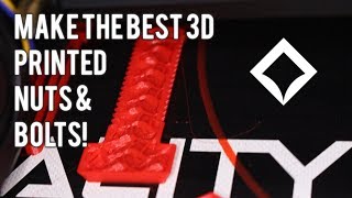 The Best Way to 3D Print Threads Nuts and Bolts [upl. by Carita486]