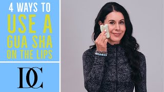 4 Ways To Use A Gua Sha On The Lips [upl. by Lithea]