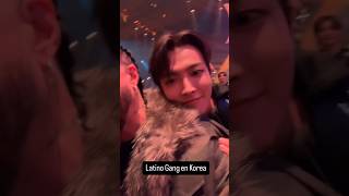 021124 J Balvin IG Story  With ATEEZ Hongjoong [upl. by Tamarra582]