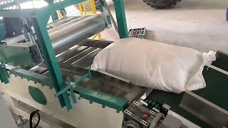 1050KG Bag Powder Packing Palletizing System flour Packing machine With Bag palletizerpalletizer [upl. by Ellecrag576]