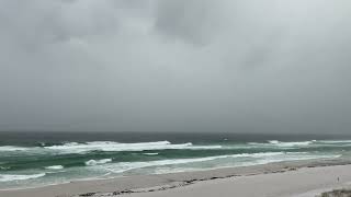 Incredible beach storm ⛈️⛈️🌊 [upl. by Sandy]