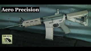 Aero Precision AR 15 Factory Cerakote Rifle Project [upl. by Einnal]