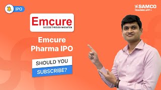 Emcure Pharmaceuticals Limited IPO  Emcure Pharmaceuticals Limited IPO Review  Apply or Avoid [upl. by Adianez]