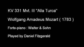 Turkish March  Wolfgang Amadeus Mozart KV331 [upl. by Boniface]