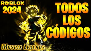 TODOS los CÓDIGOS de 💪MUSCLE LEGENDS💪 activos Y actualizados de 2024  ROBLOX CODES 2024  TilloASR [upl. by Jami604]