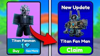 😱NEW GODLY 🔥NEW TITAN FAN MAN 💀IS COMMING SOON 💎😎 [upl. by Hsoj]