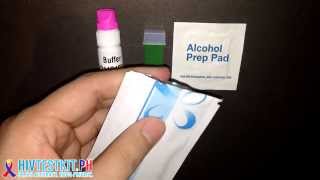 hivtestkitph  HIV Testing Philippines  How To Use HIV Home Test Kit [upl. by Mettah]