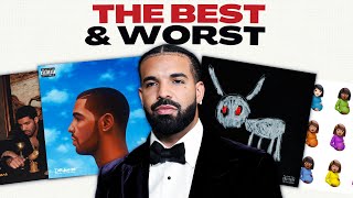 Ranking Every Drake Album From WORST to BEST [upl. by Akineg]