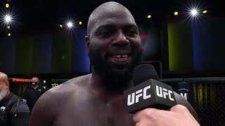 UFC Vegas 28 Jairzinho Rozenstruik Octagon Interview [upl. by Kapoor]