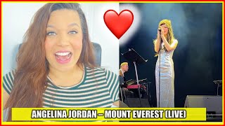 New Angelina Jordan Reaction  Mount Everest  New Music Reaction Videos 2022 reactionvideos [upl. by Klinger]