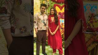 Ram Pothineni amp Bhagyashri Borse snapped at RAPO 22 Movie Opening Video [upl. by Atinehc]