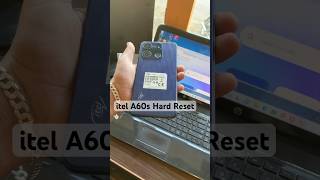 How to hard reset itel A60s [upl. by Hsinam330]