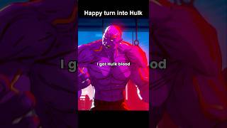 Happy turn into Hulk S02E03 shorts series whatif [upl. by Eidualc347]