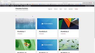 Filterable Portfolio [upl. by Cozmo]