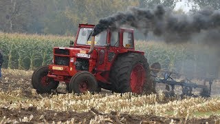 Speed Ploughing  Hastighedplöjning Laholm 2017  Volvo BM 810 Turbo Ploughing w 4Furrow Plough [upl. by Bearnard]