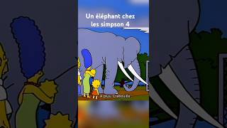 Un éléphant chez les simpson part4 simpsons dessinanimé lessimpson [upl. by Akedijn]