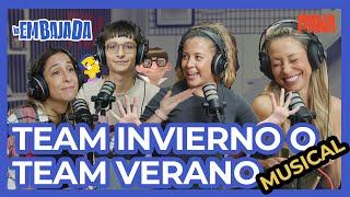 ¿Team VERANO o team INVIERNO ¡El musical  LA EMBAJADA  810 [upl. by Anaeco]