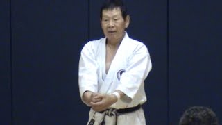 Bassai Dai Master Yaguchi 8th Dan [upl. by Auqinet]