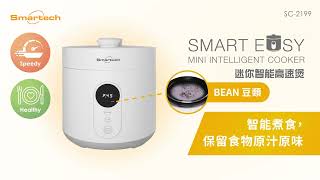 Smartech “Smart Easy” 迷你智能高速煲 Mini Intelligent Cooker SC2199 [upl. by Chor95]