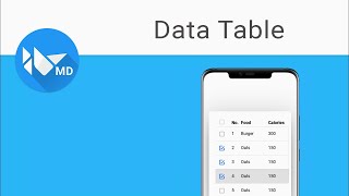 Kivy Tutorial 10  Creating DataTable  KivyMD [upl. by Alvin53]