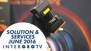 Solutions amp Services  INTERGEO TV June 2016 Geoslam [upl. by Llennol]