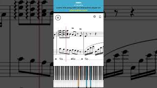 ✅🎹 How to play CHIQUITITA  ABBA Piano Tutorial  Sheet Music [upl. by Snapp]