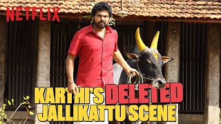 Karthi FONDLY Recalls Jallikattu Memories 🥹 Ft Arvind Swami  Deleted Scene  Meiyazhagan [upl. by Adnoral]