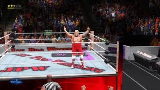 Reilly Flash Vs Heath Slater WWE 2K20 [upl. by Ailadi]