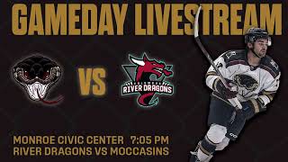 LIVE STREAM Monroe Moccasins vs Columbus River Dragons  101924 [upl. by Anma]