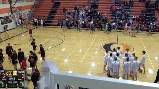 Ogallala High School vs Valentine High School Mens Varsity Basketball [upl. by Ahsekal42]