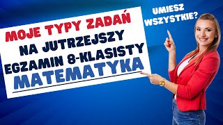 To będzie na jutrzejszym egzaminie😍 Moje typy zadań na egzamin ósmoklasisty Umiesz wszystkie🤩 [upl. by Jelsma]