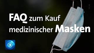 Kauf von medizinischen Masken [upl. by Sidwohl]