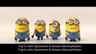 Minion Banana song  Bassboosted [upl. by Gnagflow402]