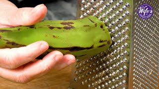 RALLA TRES PLATANOS VERDES ¡Pero que Sabor  Recetas MWC [upl. by Metsky]