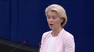 Von der Leyen contro Orban Sua missione quotdi pacequot a Mosca era solo un quotappeasementquot [upl. by Kcaz]