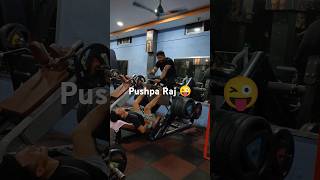 Pushpa Raj ka leg workout motivation gym legworkout gymlife motivation shorts pushparaj viral [upl. by Warfourd]