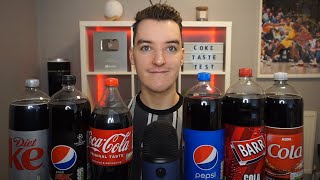 ASMR Coke Taste Test Challenge [upl. by Earesed]